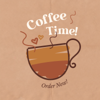 Coffee Time Instagram post Image Preview