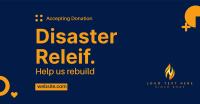 Disaster Relief Shapes Facebook ad Image Preview