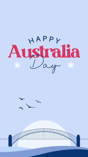 Australia Day Facebook story Image Preview