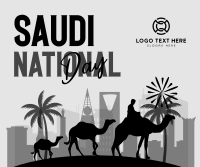 Celebrate Saudi National Day Facebook post Image Preview