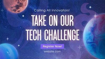 Tech Challenge Galaxy Facebook event cover Image Preview