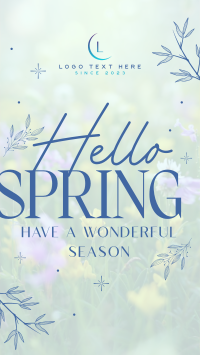 Hello Spring YouTube short Image Preview