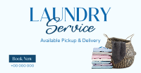 Laundry Delivery Services Facebook Ad Design