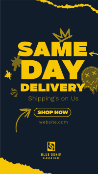 Same Day Delivery Instagram Reel Image Preview