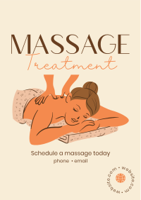 Best Massage Treatment Flyer Image Preview