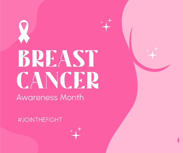 Beat Breast Cancer Facebook Post Design Image Preview