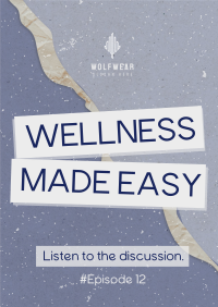 Easy Wellness Podcast Poster Image Preview