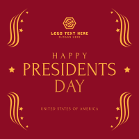 Happy Presidents Day Instagram post Image Preview