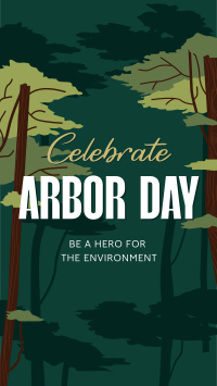 Celebrate Arbor Day TikTok video Image Preview
