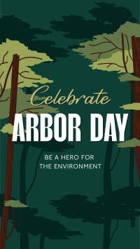 Celebrate Arbor Day TikTok Video Image Preview