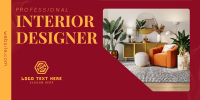  Professional Interior Designer Twitter post Image Preview