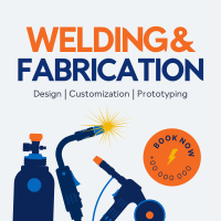 Welding & Fabrication Instagram Post Design