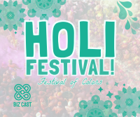 Mandala Holi Festival of Colors Facebook post Image Preview