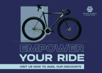 Empower Your Ride Postcard Image Preview