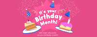 It's your Birthday Month Facebook Cover Design