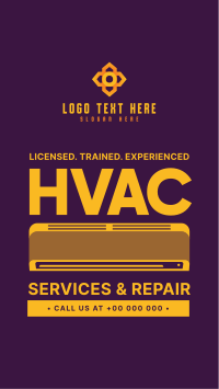 HVAC Expert Facebook story Image Preview