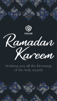 Ramadan Islamic Patterns Instagram Reel Image Preview