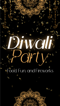 Diwali Party TikTok Video Preview