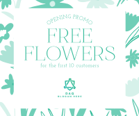 Free Flowers For You! Facebook post Image Preview