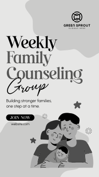 Weekly Family Counseling TikTok Video Image Preview