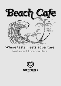 Surfside Coffee Bar Flyer Image Preview