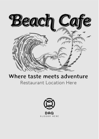 Surfside Coffee Bar Flyer Image Preview