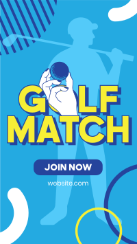 Golf Match YouTube short Image Preview