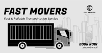 Long Truck Movers Facebook Ad Image Preview