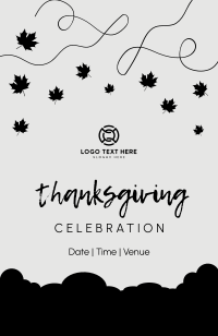 Thanksgiving Celebration Invitation Preview