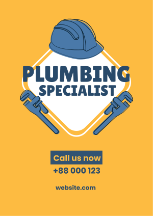 Plumbing Specialist Flyer Image Preview