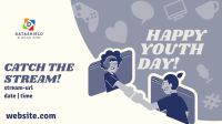 Youth Day Online Facebook Event Cover Image Preview