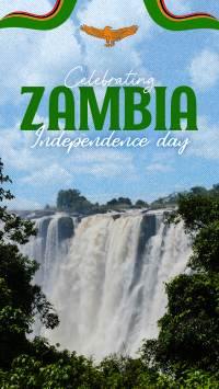 Zambia Independence Day Facebook Story Preview