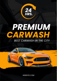 Premium Carwash Flyer Image Preview