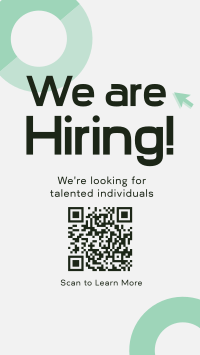 Generic Hiring Positions TikTok Video Image Preview