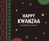 Bright Kwanzaa Facebook post Image Preview
