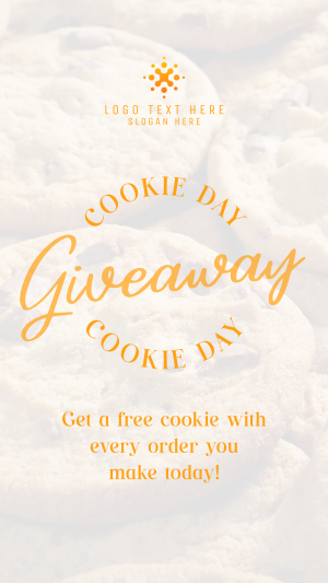 Cookie Giveaway Treats Facebook story Image Preview