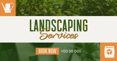 Landscape Garden Service Facebook ad Image Preview