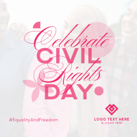 Civil Rights Celebration Linkedin Post Image Preview