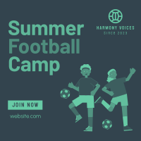 Summer Football Camp Instagram post Image Preview