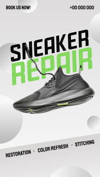 Sneaker Repair Facebook Story Preview