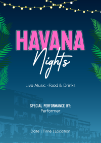 Havana Nights Poster Image Preview