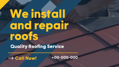 Quality Roof Service Facebook event cover Image Preview