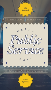 Modern Nostalgia Public Service Day Instagram reel Image Preview