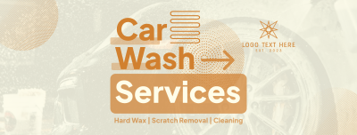 Unique Car Wash Service Facebook cover Image Preview