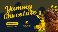 Chocolate Cupcake Facebook event cover Image Preview