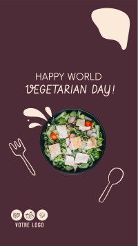 Celebrate World Vegetarian Day Facebook story Image Preview