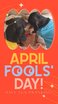 Quirky April Fools' Day Instagram Story Design