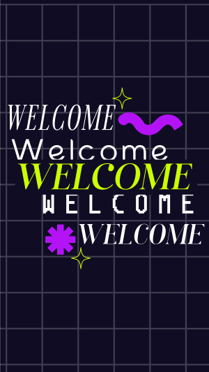 Futuristic Generic Welcome Facebook story Image Preview