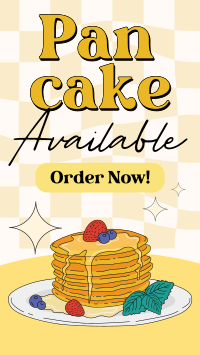 Pancake Available Facebook Story Design
