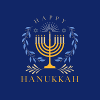 Happy Hanukkah Instagram post Image Preview